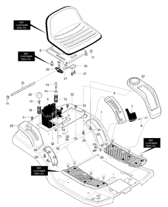 Part Location Diagram of 94194-821 Murray DISCONTINUED